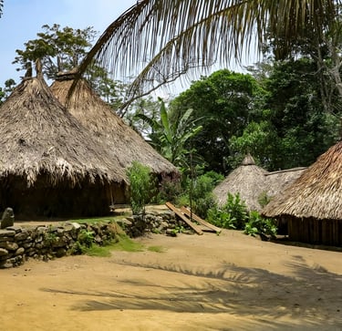 Traditional houses of Koguies