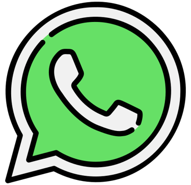 WhatsApp icon for instant customer support and inquiries