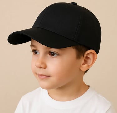 Boné Infantil Aba Curva em algodão