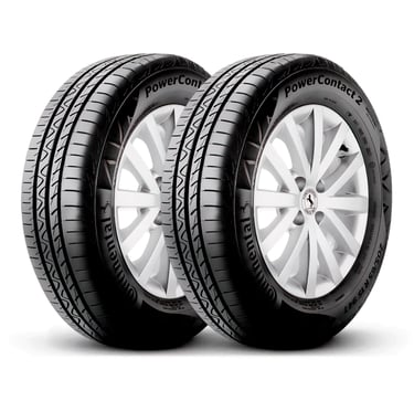 Kit 2 Pneus 175-65R14 Continental PowerContact 2 82T Aro 14