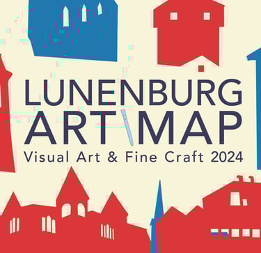 Lunenburg Art Map - Visual Art & Fine Craft 2024 - Graphic