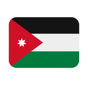 Bandera de Jordania