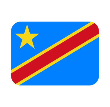 Bandera de la República Democrática del Congo