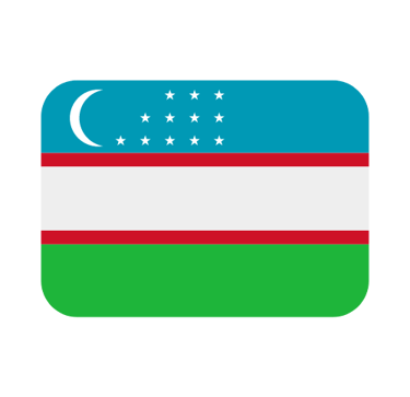 Bandera de Uzbekistán