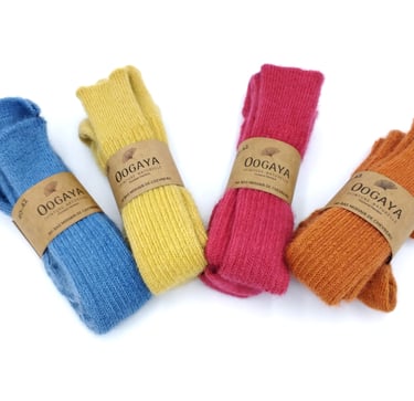 chaussettes laine mohair alpaga teinture vegetale artisanat textile france occitanie aveyron