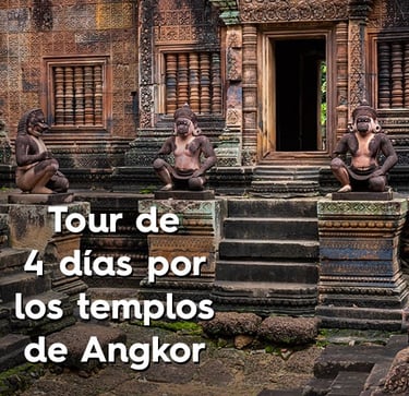 Tour 4 días templos de Angkor