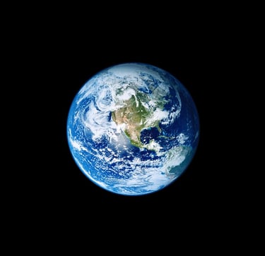 earth from space