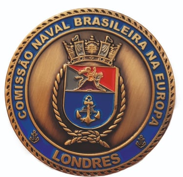 Brazilian Naval Commission London Commemorative Coin