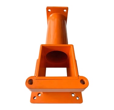 machining fabrication assembly motor housing welded 