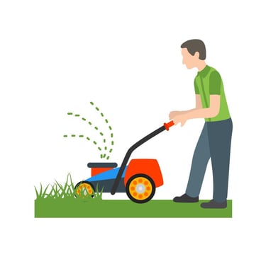 Low Mowing Icon