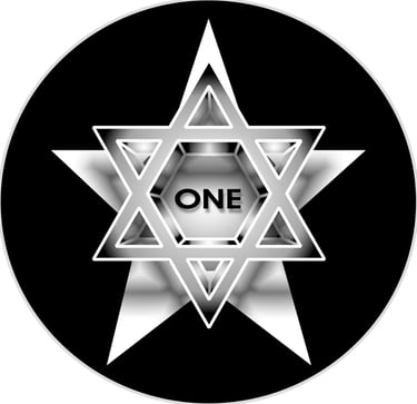 I Am One Tarot School The Logo “This system moves between structure and experience — always returning to one center.”