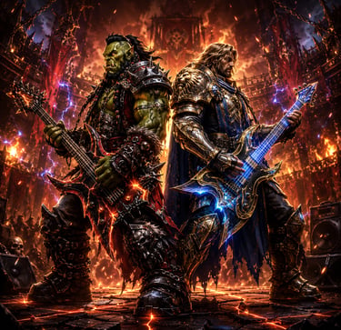 WoW rock music, World of Warcraft metal, Rebels of Azeroth, PvP background music, WoW class anthems, WoW Primer Cozy Hearth