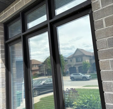 clean windows in windsor, ontario after A&G Shine Co cleaned them
