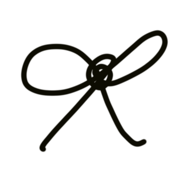 visual. of a tied ribbon