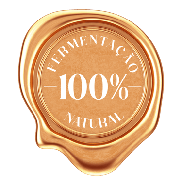 Fermentação 100% Natural