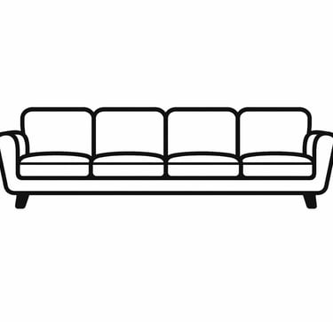 Prestation nettoyage canapé 4 places