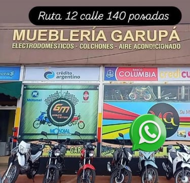 Local mueblería Garupá ruta 12 y calle 140. Posadas, Misiones.