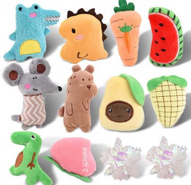 Peluches pour chat