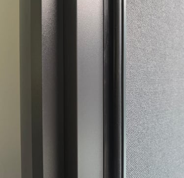 Magnetic door seal for soundproof closure