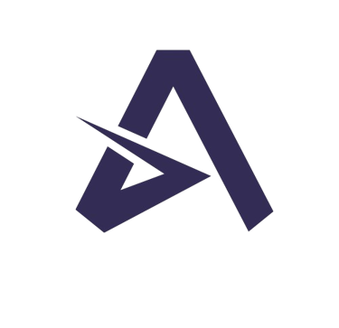 a logo for a company that is looking like a letter a