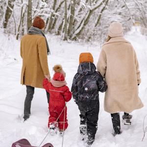 Safety of Children Traveling in Winter