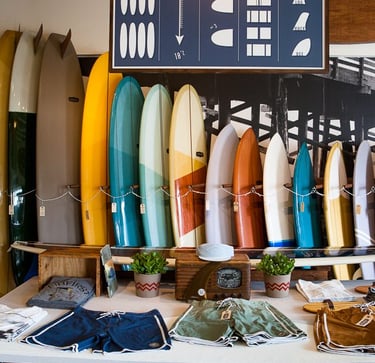 material del surfcamp famara