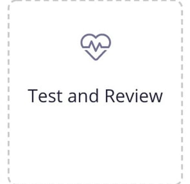 test and review