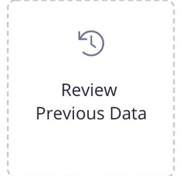 review previous data