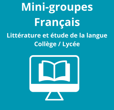 français cours collectifs groupe en visio en ligne sur internet collège lycée brevet 6° 5° 4° 3° 1°