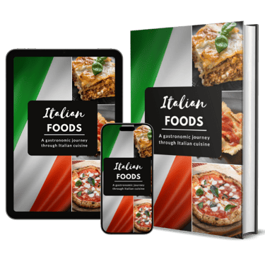 Cover of the eBook Italian Foods - A gastronomic journey through italian cuisine