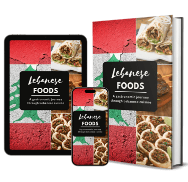Cover of the eBook Lebanese Foods - A gastronomic journey through Lebanese cuisine