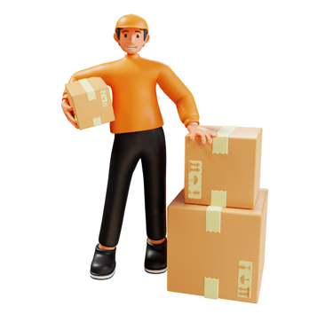 a man in a helmet and a helmet on a white background