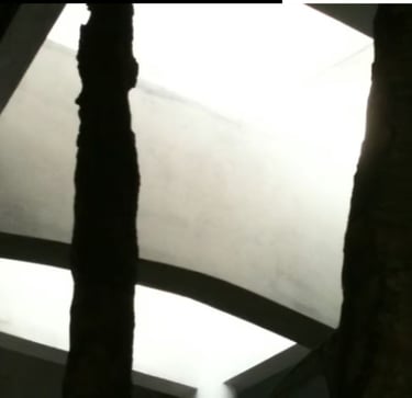 interiuor da saida do ar quente da ventilação natural  da casa no Rio Grande do Norte