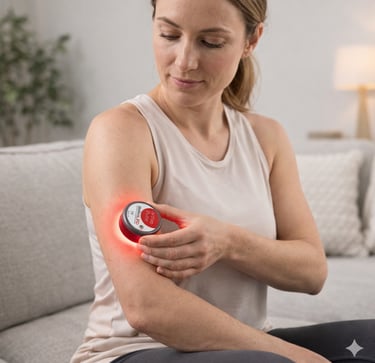 application BoboLED confort et bien-être contracture sport