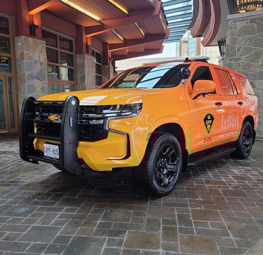 Full wrap on OPP suv