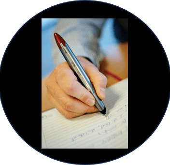 Boligrafo que simboliza capacitación.