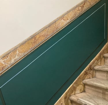 restauration patrimoine cage d'escalier bordeaux