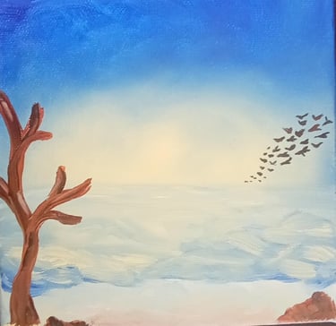 Soaring (painting) Kylee Nicole Smith