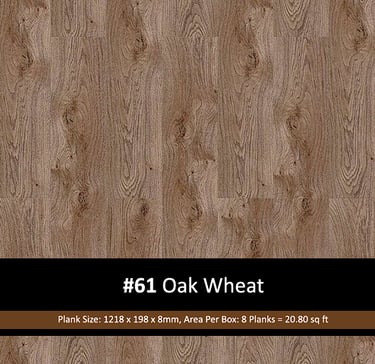 Oak Wheat Laminate Flooring 8mm