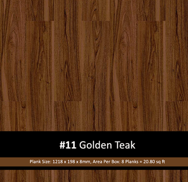 Golden Teak Laminate Flooring