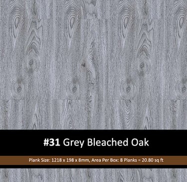 Grey Bleached Laminate Flooring