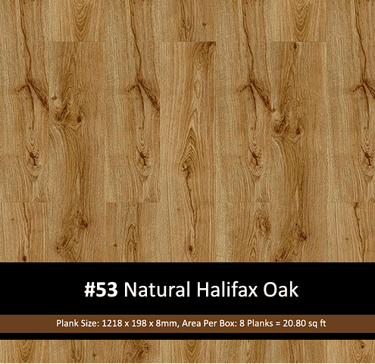 natural Halifax oak Laminate Flooring