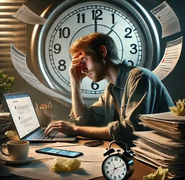 ciclo de procrastinação