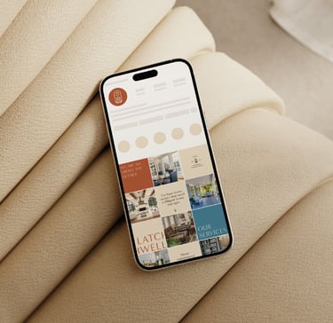 neutral social media aesthetic