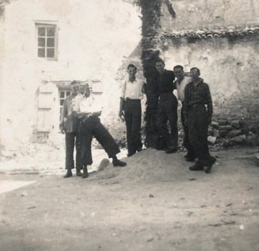 Photo Roelof Aakster pendant la guerre d'espagne