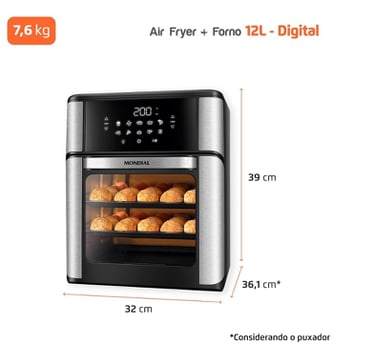 Fritadeira Air Fryer