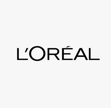 Logo of L'ORÉAL, a global beauty brand whose standards are met by King Fly.