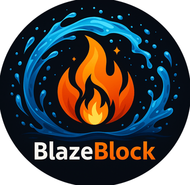 logo blazeblock