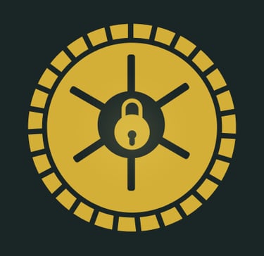 YieldShield Debt gold vault door symbolizing security