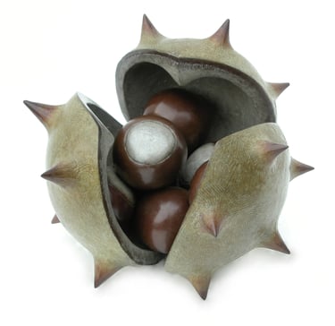 Bronze Sculpture Cluster Conker By Mark Richard Hall